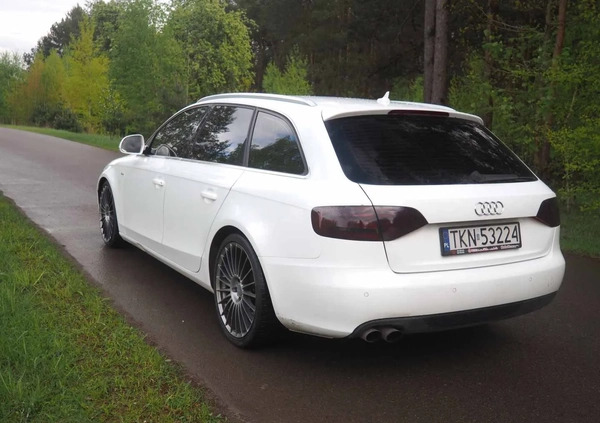 Audi A4 cena 32900 przebieg: 189830, rok produkcji 2009 z Leśna małe 742